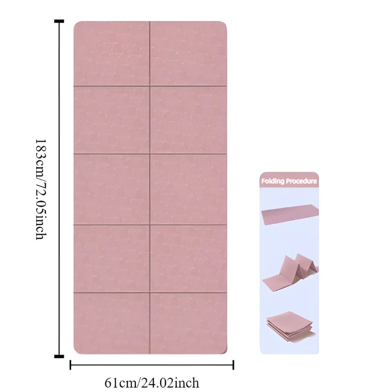 Eco Friendly Foldable Yoga Mat