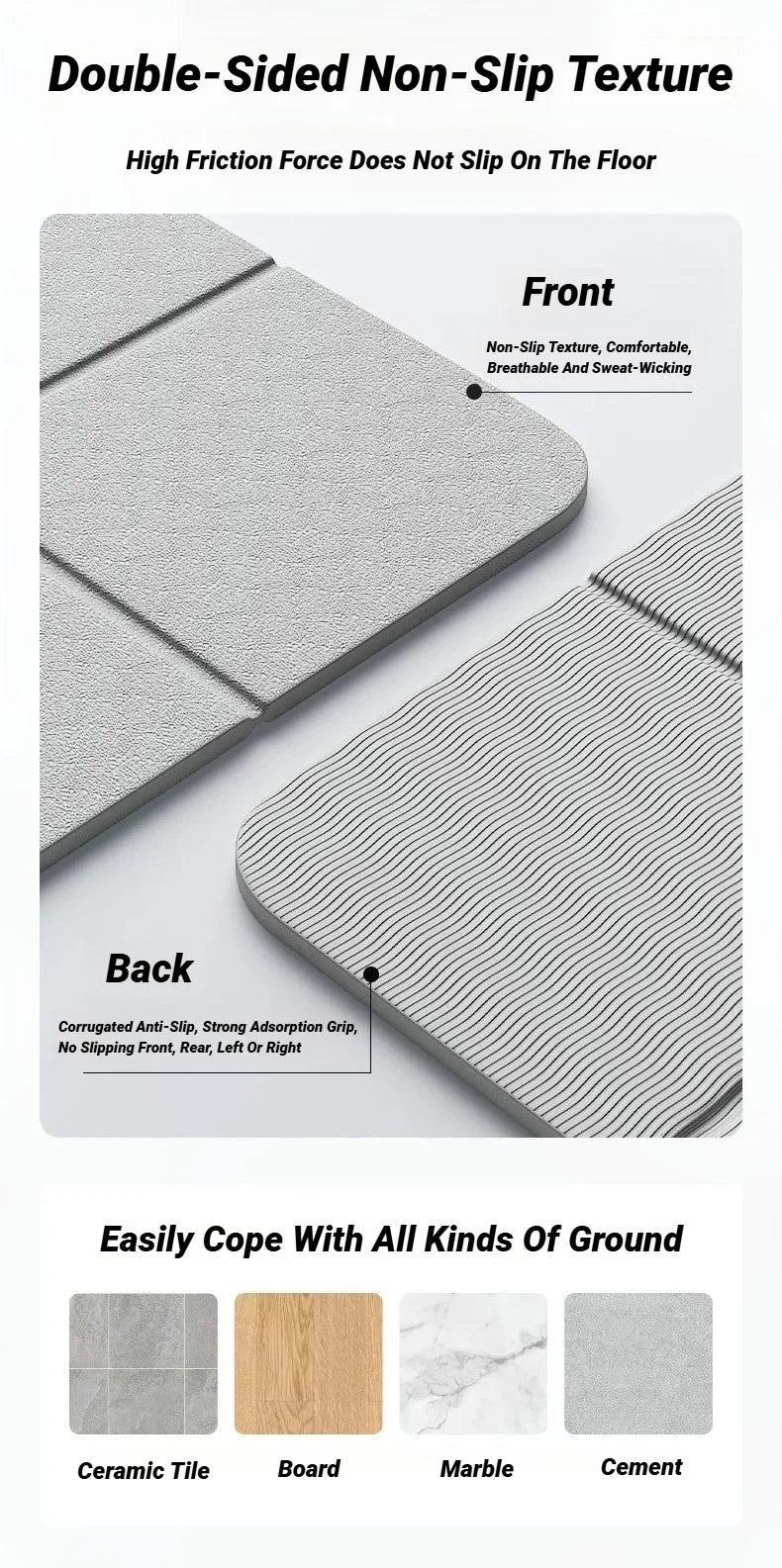 Eco Friendly Foldable Yoga Mat