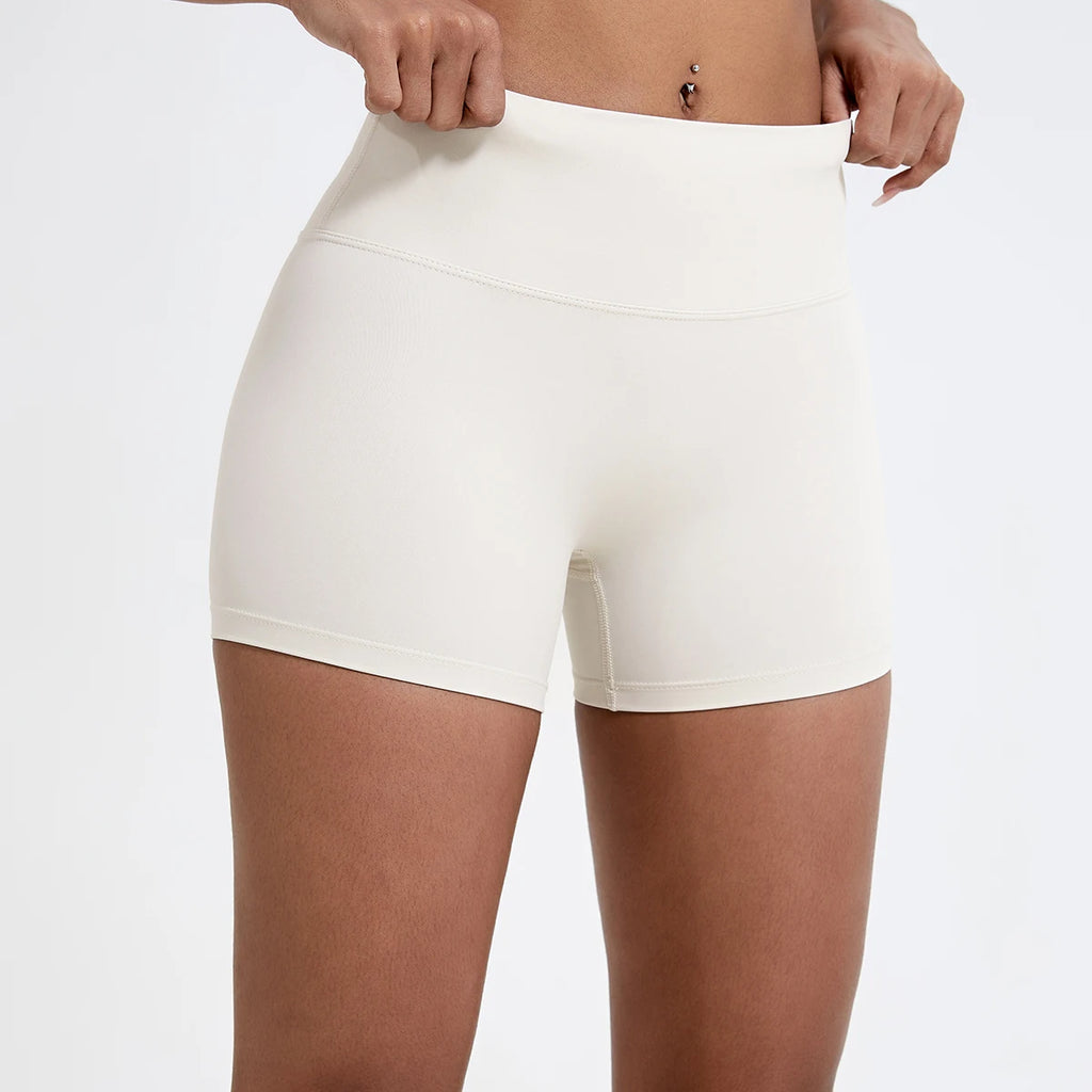 Women High Rise Slim Fit Shorts