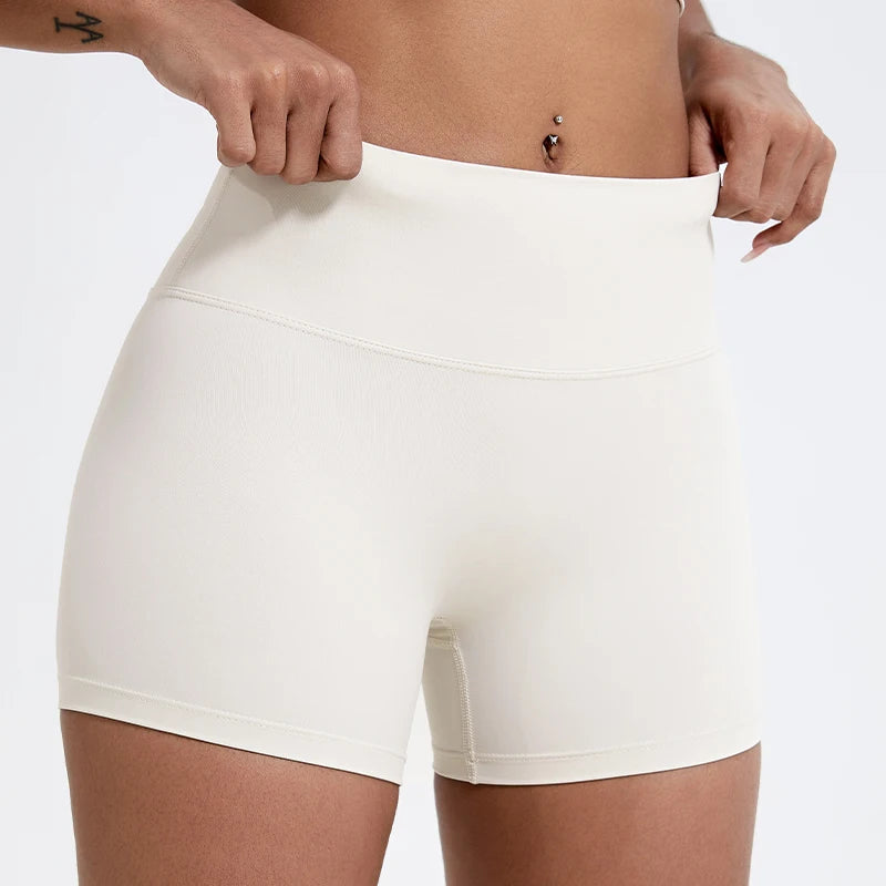 Women High Rise Slim Fit Shorts