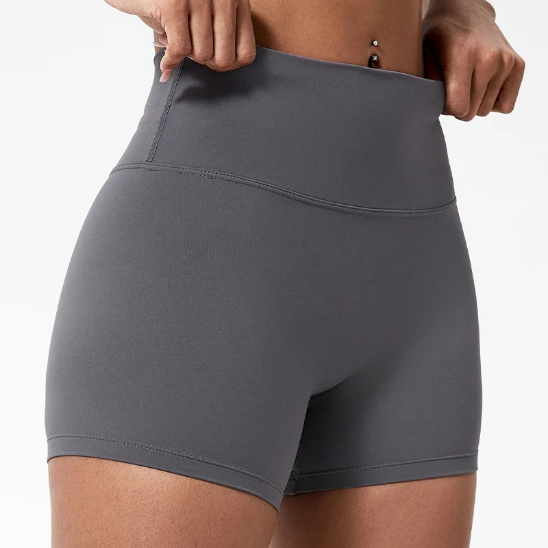 Women High Rise Slim Fit Shorts