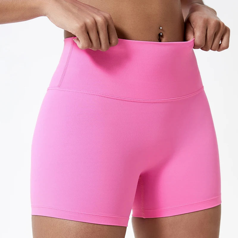 Women High Rise Slim Fit Shorts