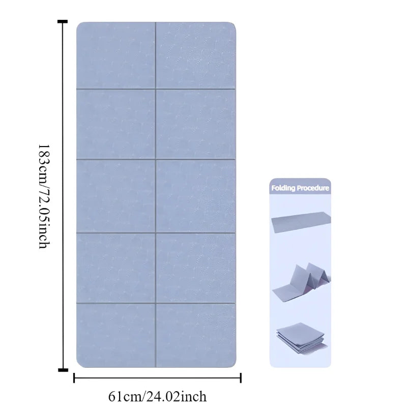 Eco Friendly Foldable Yoga Mat