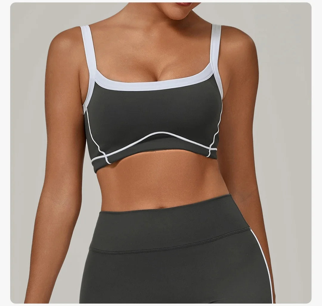 High Waist 2 piece Yoga Set - Bra & Leggings Suit